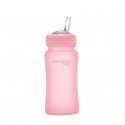 EVERYDAY BABY klaasist lutipudel kõrrega 240ml 6k+ Rose Pink 10384