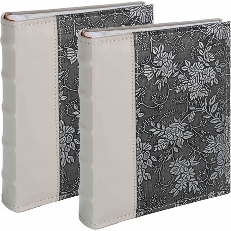 Album B 10x15/200M Flower-2, silver 2pcs