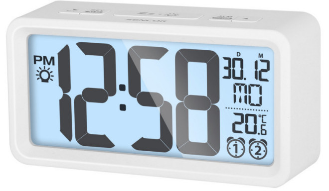 Sencor alarm clock SDC2800W, white