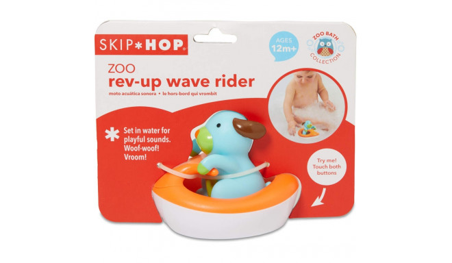 SKIP HOP Zoo üleskeeratav vannimänguasi Wave Rider – koer, 235353