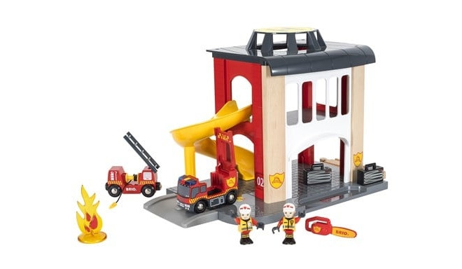 BRIO RAILWAY Fire Station, 33833