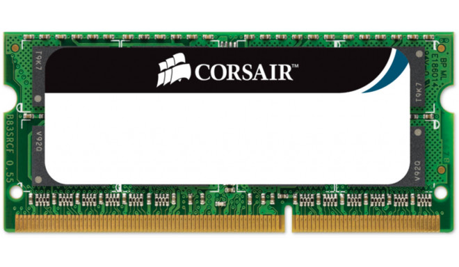 Corsair RAM 2GB DDR3  SODIMM C7 (avatud pakend)