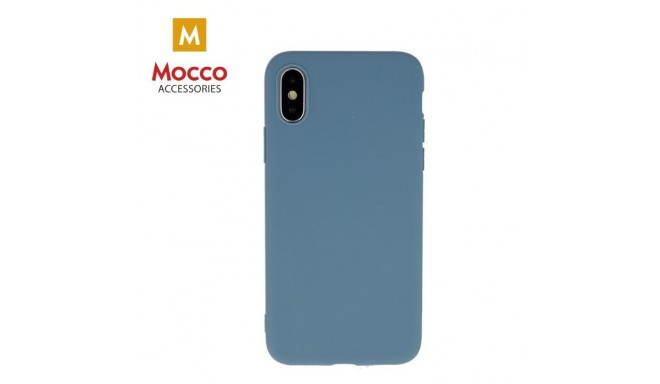 Mocco Ultra Slim Soft Matte 0.3 mm Silicone Case for Apple iPhone 11 Pro Light Blue