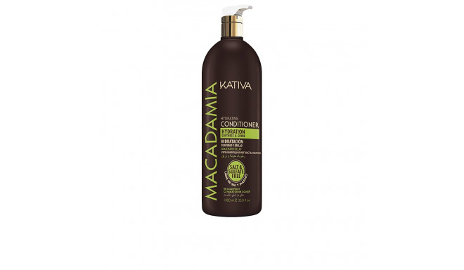 KATIVA MACADAMIA hydrating conditioner 1000 ml