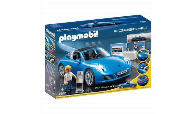 Car Porsche 911 Targa 4s Playmobil 5991 Blue