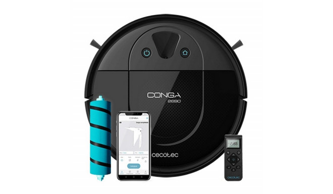 Cecotec robot vacuum cleaner Conga 2690 2700Pa 2600mAh WiFi 5GHz, black