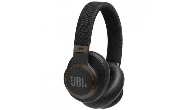JBL Live 650, must - Juhtmevabad üle kõrva kõrvaklapid