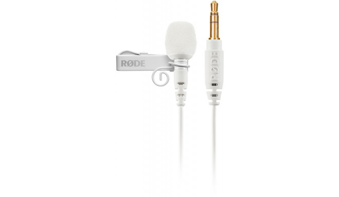 Rode microphone Lavalier GO, white