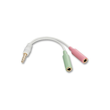 Lindy audio adapter 3,5mm - 2x3,5mm