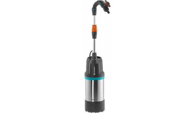 GARDENA Rain Water Tank Pump 4700/2 inox automatic, immersion / pressure pump (black / stainless ste