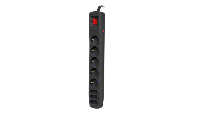 SURGE PROTECTOR ARMAC R8 1.5M 5X FRENCH OUTLETS 3X EUROPLUG OUTLETS BLACK