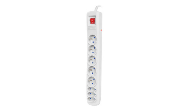 SURGE PROTECTOR ARMAC R8 1.5M 5X FRENCH OUTLETS 3X EUROPLUG OUTLETS GREY