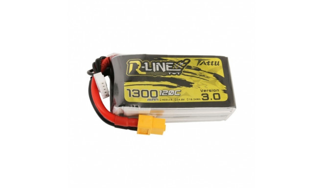 TATTU Gens Ace battery 1300mAh 14.8V 120C R-Line