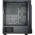 Inter-Tech A-3411 Creek, tower case (black, Tempered Glass)
