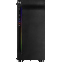 Inter-Tech A-3411 Creek, tower case (black, Tempered Glass)