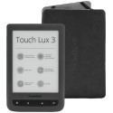 PocketBook Touch Lux 3 dark grey incl. Cover black/grey