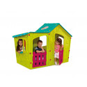 MAGIC VILLA playhouse, light green + turquoise