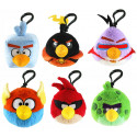 ANGRY BIRDS Space Pluszowy brelok Super Red