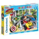 Clementoni Puzzle 60 el. Super Kolor Mickey and the Roadster Racers