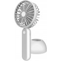 Platinet rechargeable fan, white/grey (45246)
