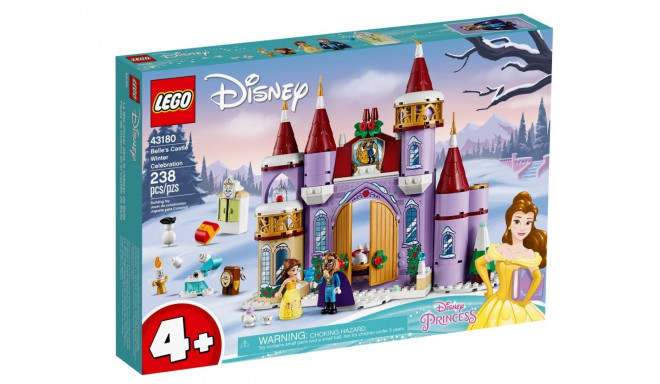 Bricks Disney Princess Belle s Castle Winter Celebration