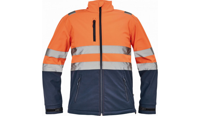 Cerva Granada softshell Hi-Vis oranž XL