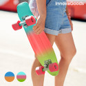InnovaGoods Mini Cruiser Skateboard (4 Wheels) (Tricolour)
