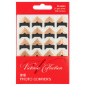 Victoria Collection photo corners 312pcs, multi color