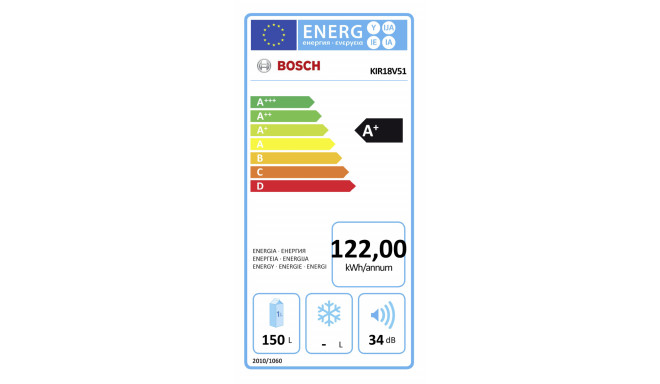 Bosch külmkapp KIR 18 V 51