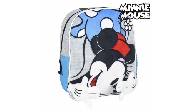3D Child bag Minnie Mouse Blue Grey
