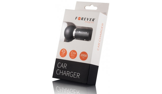 Forever car charger 2.1A 12/24V