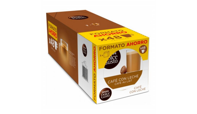 Nescafe coffee capsules Dolce Gusto Cafe Con Leche 48pcs