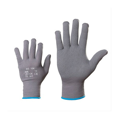 Kootud nailon sõrmkindad 7