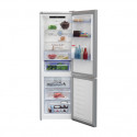 BEKO Refrigerator MCNA366E40ZXB 186cm, A+++, 