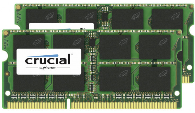 Crucial RAM 16GB (2x8GB) DDR3 1600 PC3-12800 SODIMM 204pin Mac