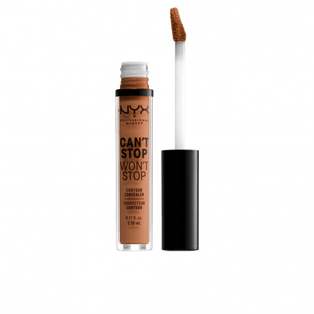 NYX PROFESSIONAL MAKE UP CAN'T STOP WON'T STOP contour concealer #mahogany