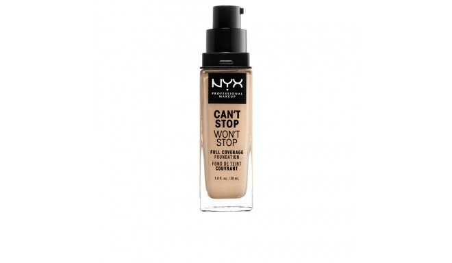 NYX PROFESSIONAL MAKE UP CAN'T STOP WON'T STOP full coverage foundation #warm vanilla