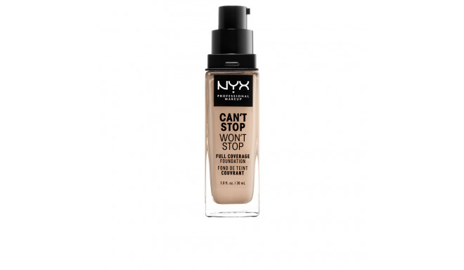 NYX PROFESSIONAL MAKE UP CAN'T STOP WON'T STOP full coverage foundation #alabaster