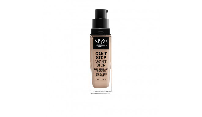 NYX PROFESSIONAL MAKE UP CAN'T STOP WON'T STOP full coverage foundation #porcelain