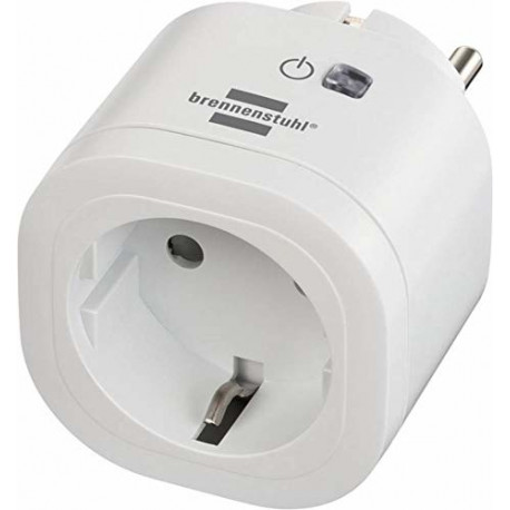 Brennenstuhl Wifi socket Wa 3000 XS0, switch socket (white, WLAN (2.4 GHz))