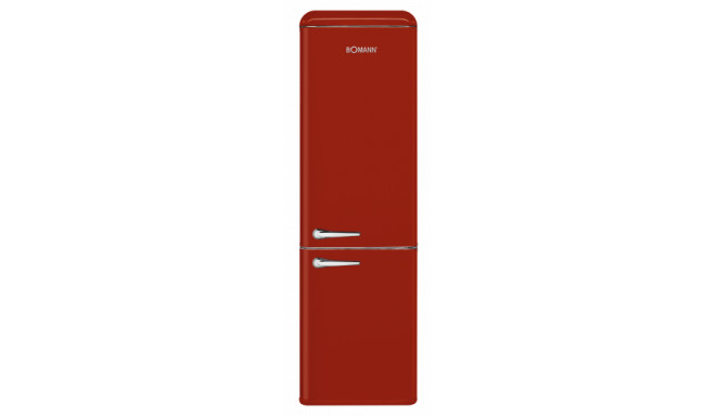 Bomann refrigerator KGR7328R, red