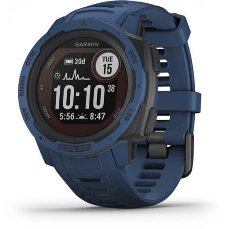 Garmin Instinct Solar GPS, tidal blue