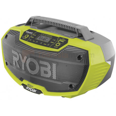 Ryobi радио R18RH-0, зеленый/черный (без аккумулятора & зарядного устройства)