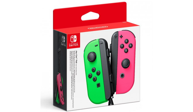 Pult Nintendo Joy-Con pair, roheline/roosa