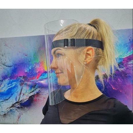 - Face shield 0,5mm