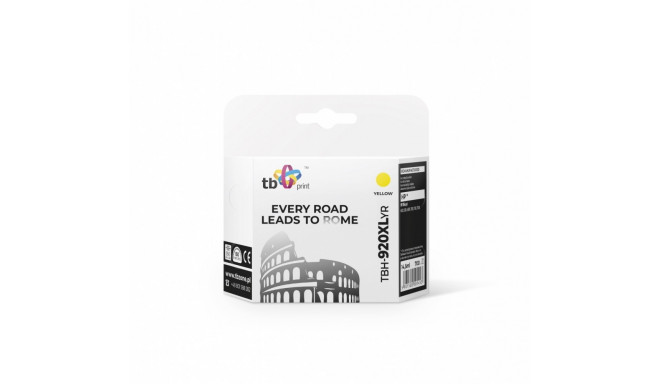 Ink HP OJ 6500 Yellow remanufactured TBH-920XLYR