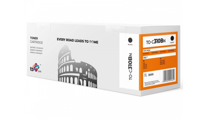 Toner for OKI C310 TO-C310BN black 100% new