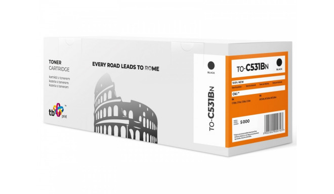 Toner for OKI C531 TO-C531BN Black 100% new