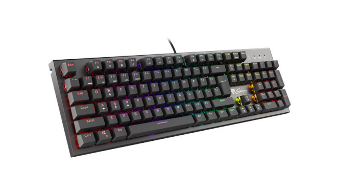 MECHANICAL GAMING KEYBOARD GENESIS THOR 300 RGB US LAYOUT RGB BACKLIGHT RED SWITCH SOFTWARE