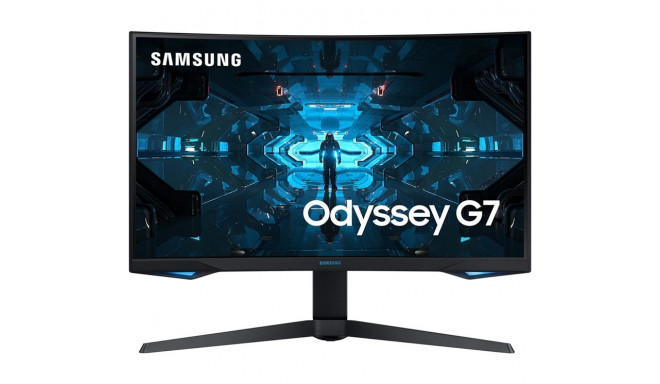Samsung monitor 27" Curved QLED LC27G75TQSUXEN